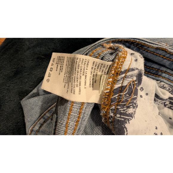 Pilcro and the Letterpress Anthropologie High-Waisted Pleated Jeans 27 - Picture 7 of 8